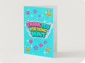 THANKYOU FOR BEING MINT.                            Friendship card.                       By Lola Wilde Studio.