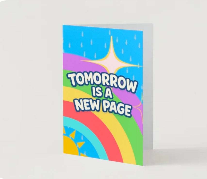 BRIGHTER DAYS COLLECTION - tomorrow is a new page