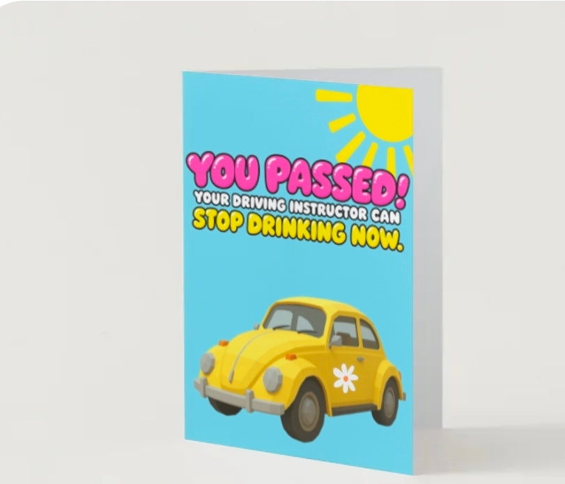 SHOP TOOT TOOT! – New Driver & Driving Test Cards