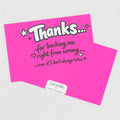 Teenage Truths Note Card | Thanks