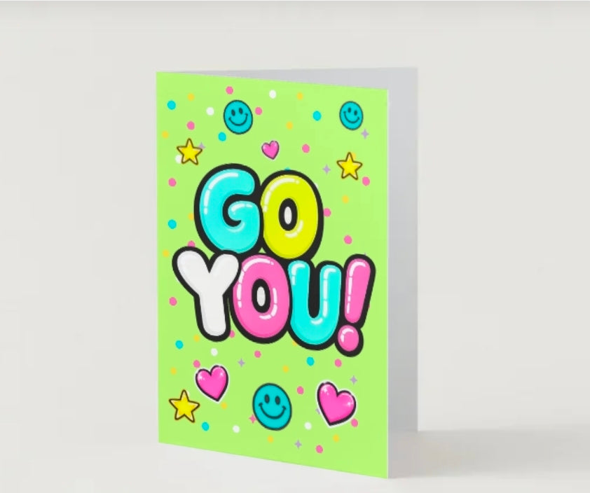 GO YOU.                                   Go you card collection.                      By Lola Wilde Studio.