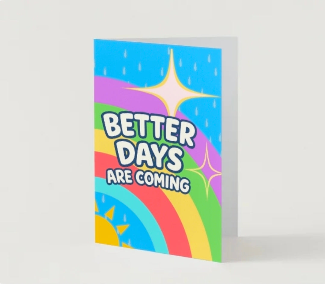 SHOP Support Cards - Brighter days range