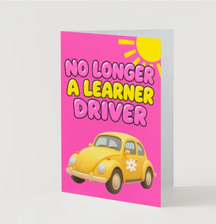 SHOP TOOT TOOT! – New Driver & Driving Test Cards