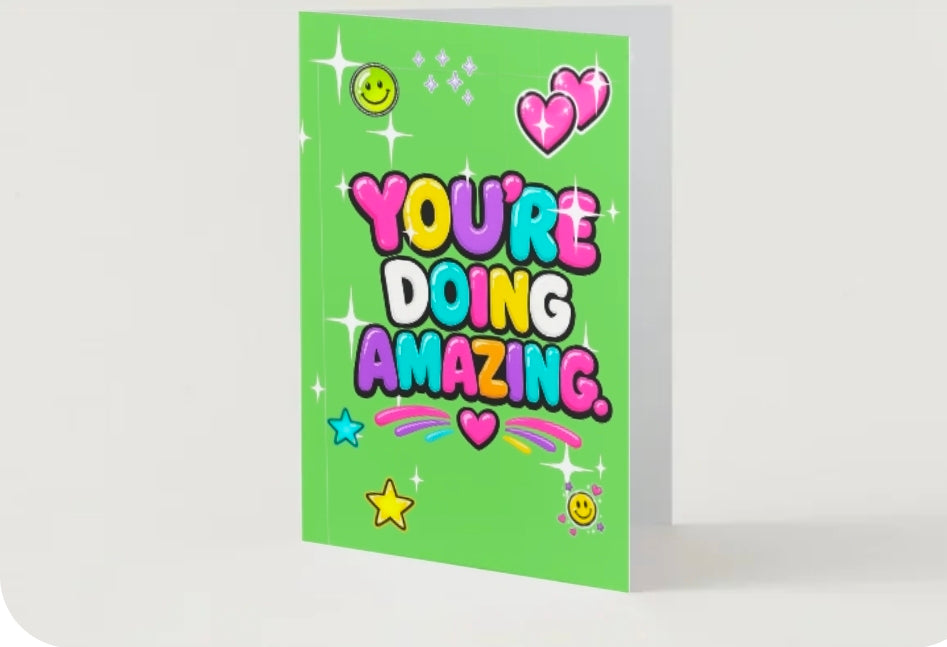 YOURE DOING AMAZING. You've got this collection.        By Lola Wilde Studio.