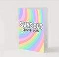 SUMMER FEELS CARD / Suns out guns out