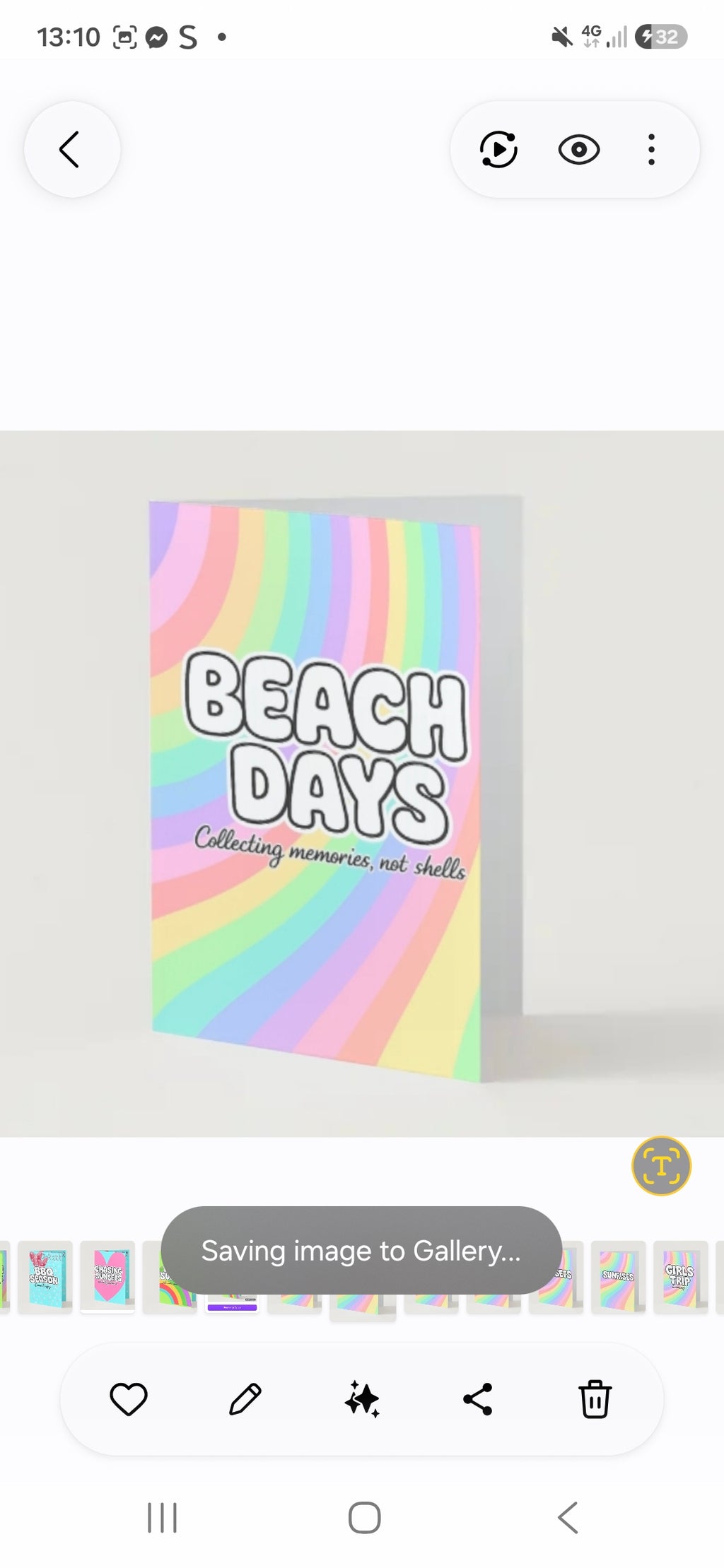 SHOP Summer feels cards