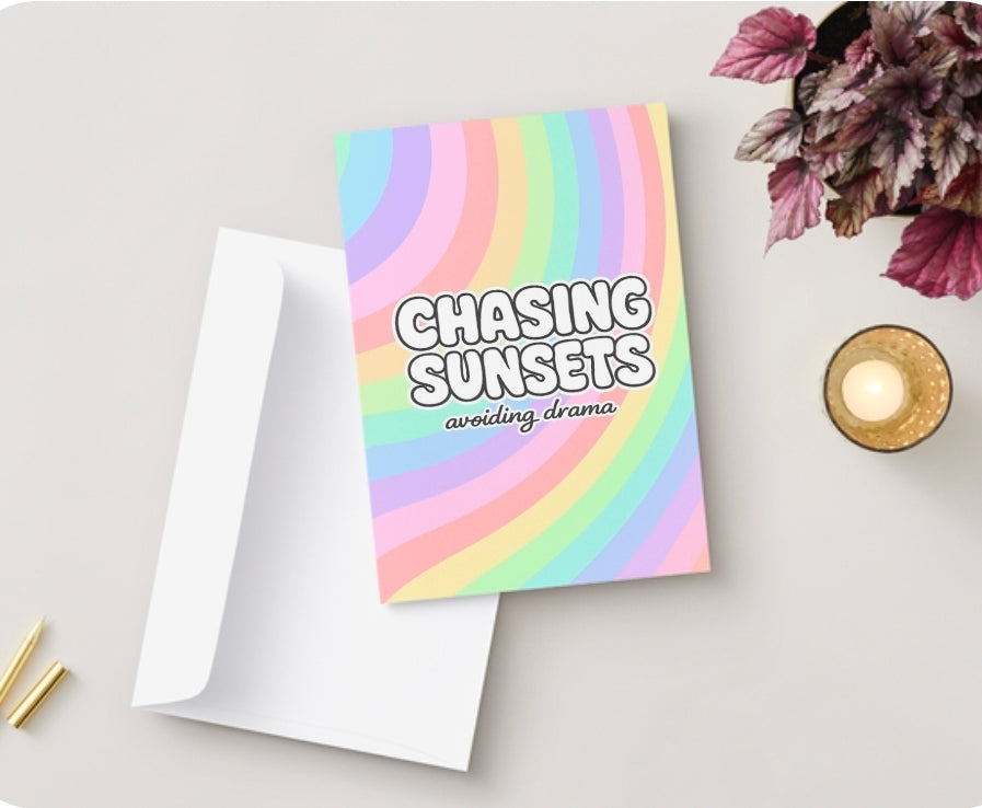 CHASING SUNSETS | We’ll Write & Post It