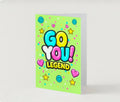 GO YOU LEGEND.                                   Go you card collection.                 By Lola Wilde Studio.