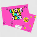 Little Love Note Card | I Love That Face | Love Card