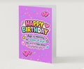 HAPPY BIRTHDAY. Age is merely the number of years the world has been enjoying you.            Birthday card collection.                    By Lola Wilde Studio.