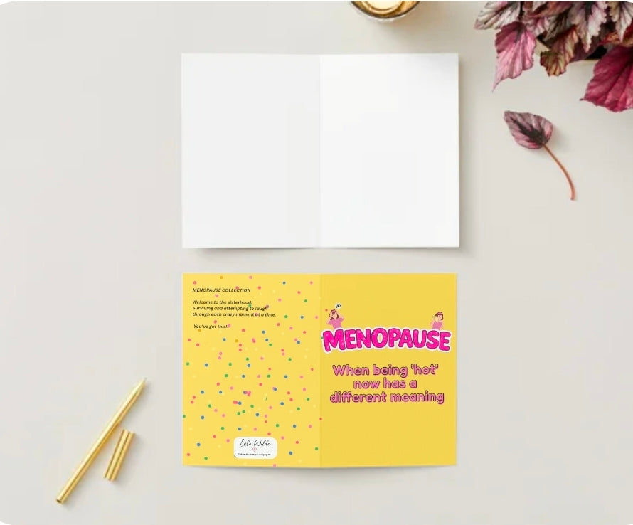 MENOPAUSE - BEING HOT | We’ll Write & Post It