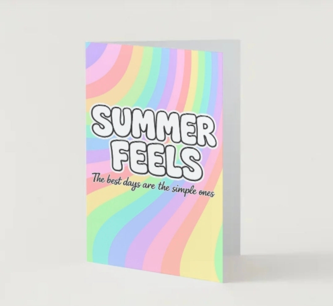 SHOP Summer feels cards
