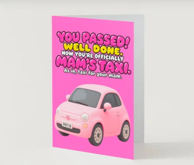 SHOP TOOT TOOT! – New Driver & Driving Test Cards