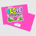 Little Love Note Card | Love Hiking With You | Hiking Friend Card