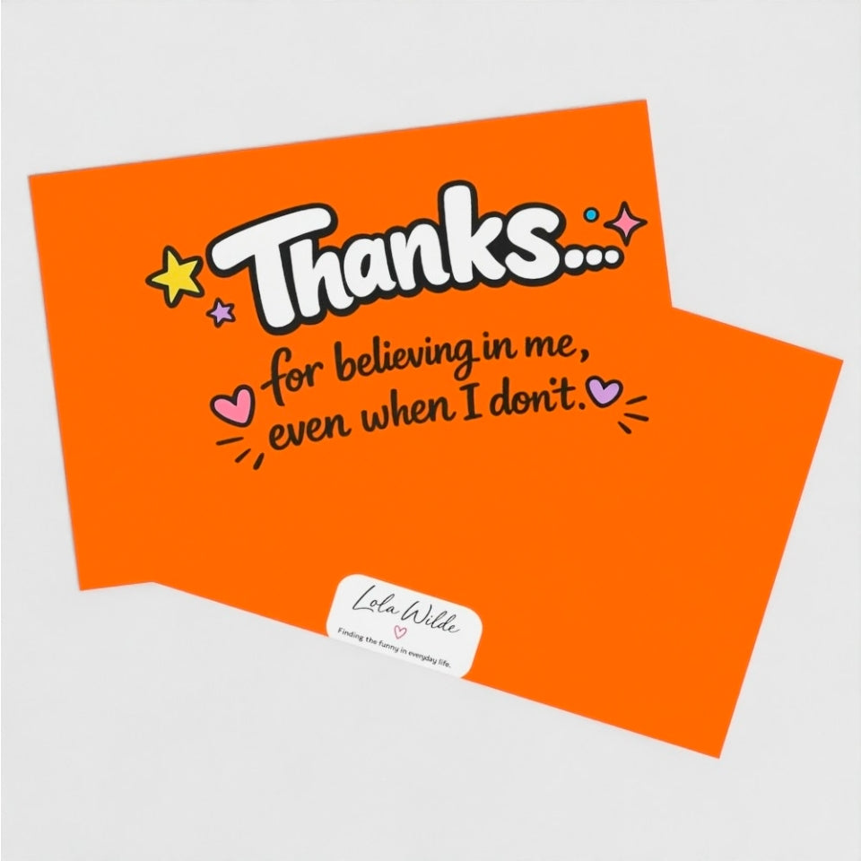 Teenage Truths Note Card | Thanks